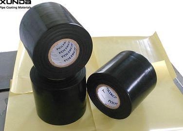Κίνα Μαύρο χρώμα 0.76mm αντιδιαβρωτική ταινία σωλήνων πάχους με την υποστήριξη πολυαιθυλενίου προμηθευτής